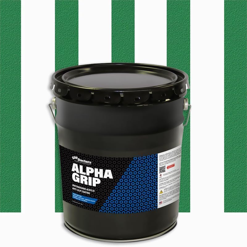 Alpha Grip Non-Slip Paint for Concrete & Asphalt Coating