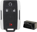 Keyless Entry Remote 4 Button Programmer for Chevy GMC 2014-2019 - DIY