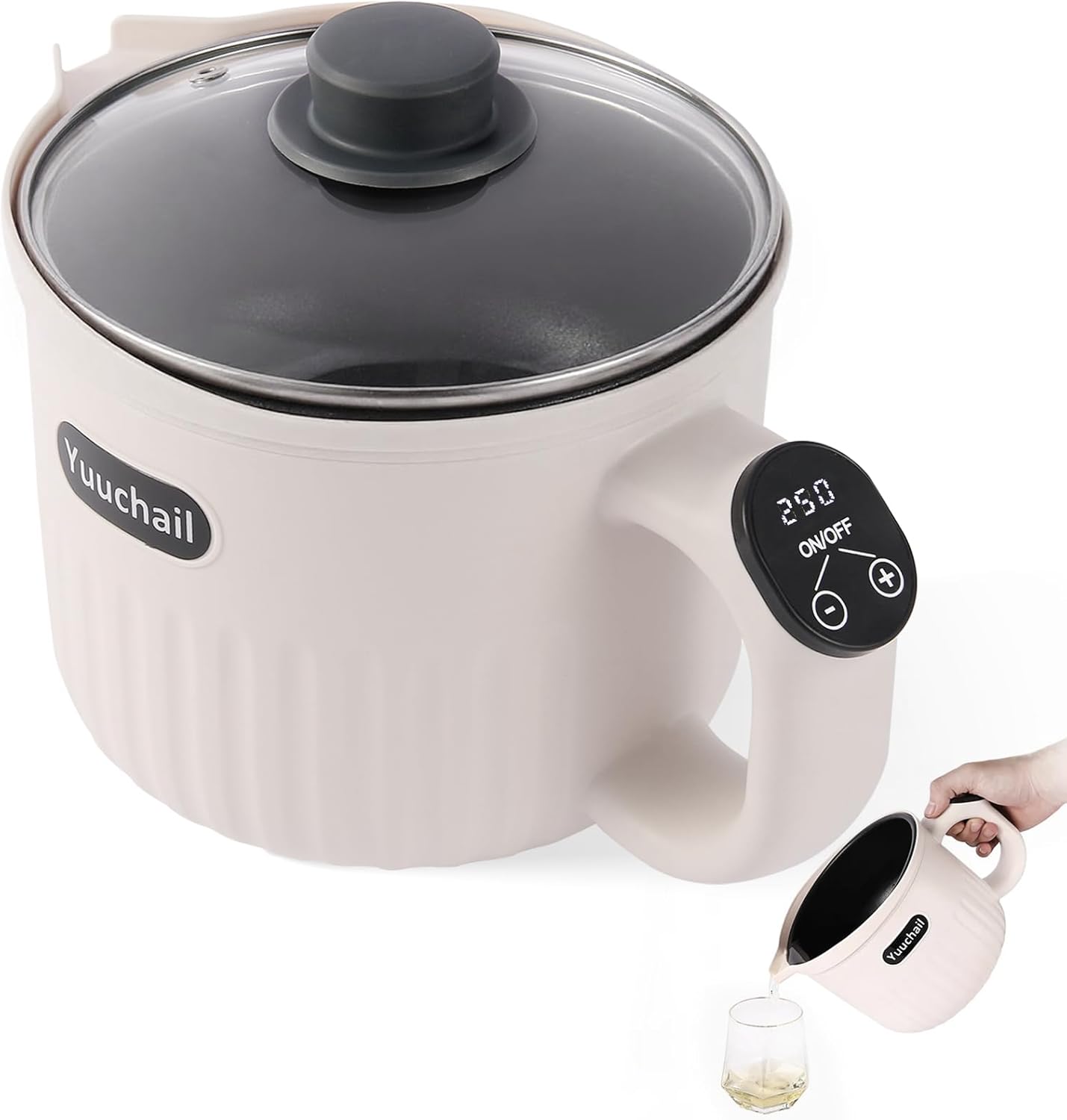 Yuuchail Touchscreen Wax Melting Pot for Candle and Soap Making