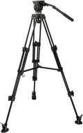 EK50AAM Video Photo Studio Tripod and Fluid Drag Kit - Stable 75mm