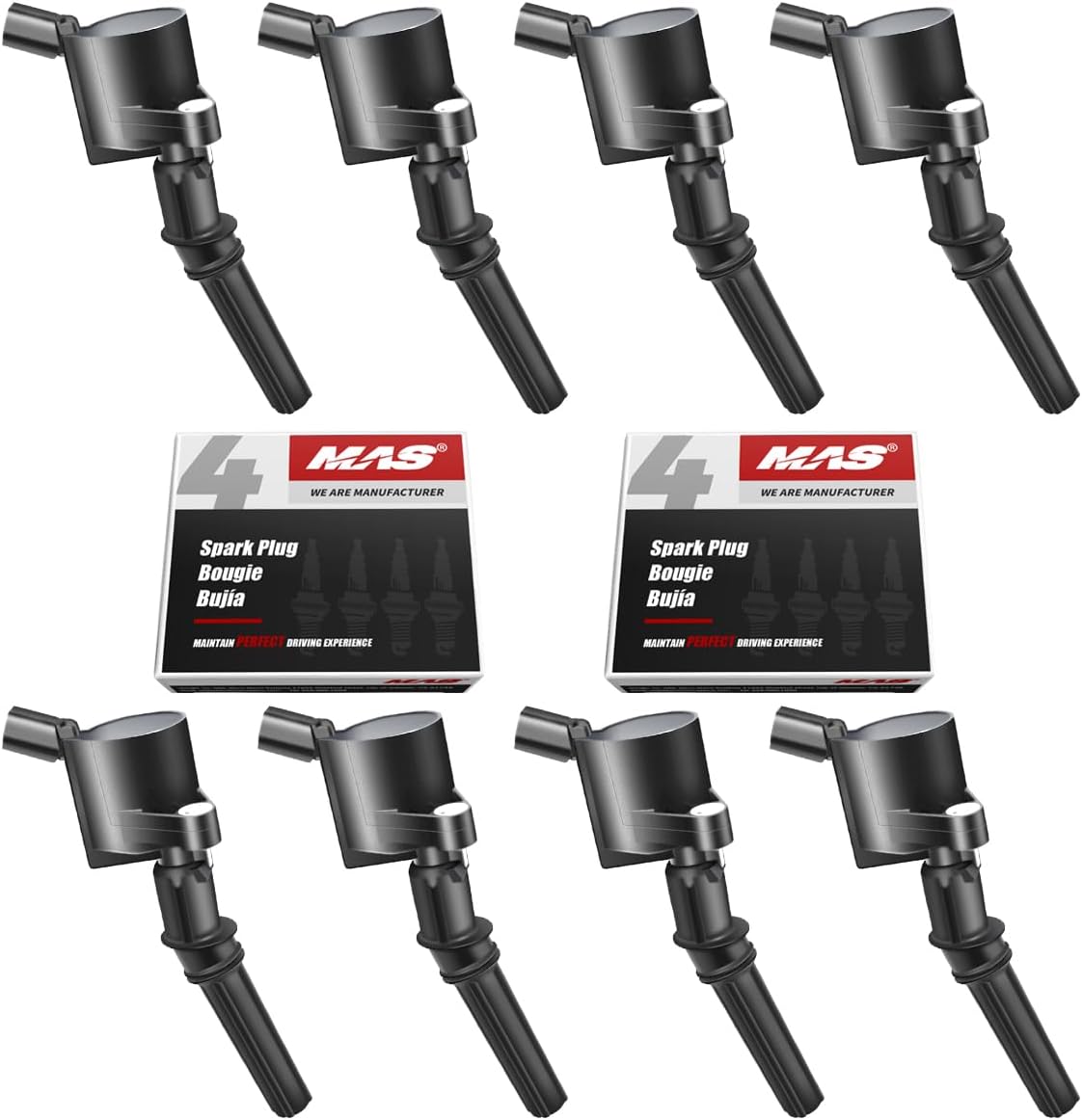 MAS Set of 8 Ignition Coil Pack and Iridium Spark Plug Review