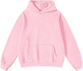 Mens Oversized Acid Wash Hoodie Pullover - Plush Cotton Heavyweight