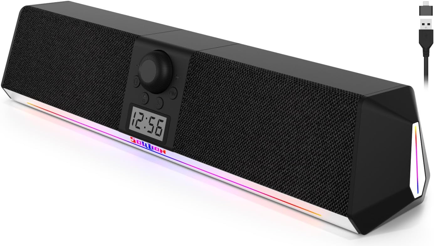 Soulion R80 Bluetooth Speakers: Immersive Surround Sound
