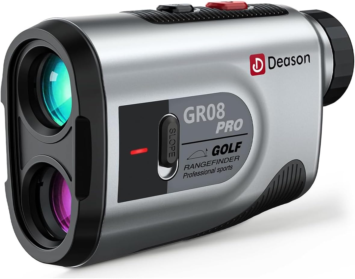 DEASON Rechargeable Golf Rangefinder - Flag Lock Vibration