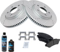 Front Brake Pad & Rotor Kit for 05-08 Grand Prix LaCrosse