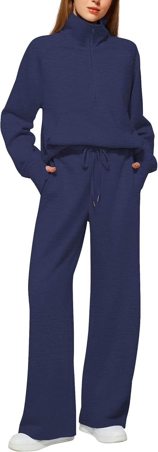 Women's 2 Piece Outfits Lounge Set for Cozy Style and Comfort