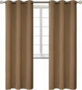 BGment Blackout Curtains for Living Room - Thermal Insulated Taupe