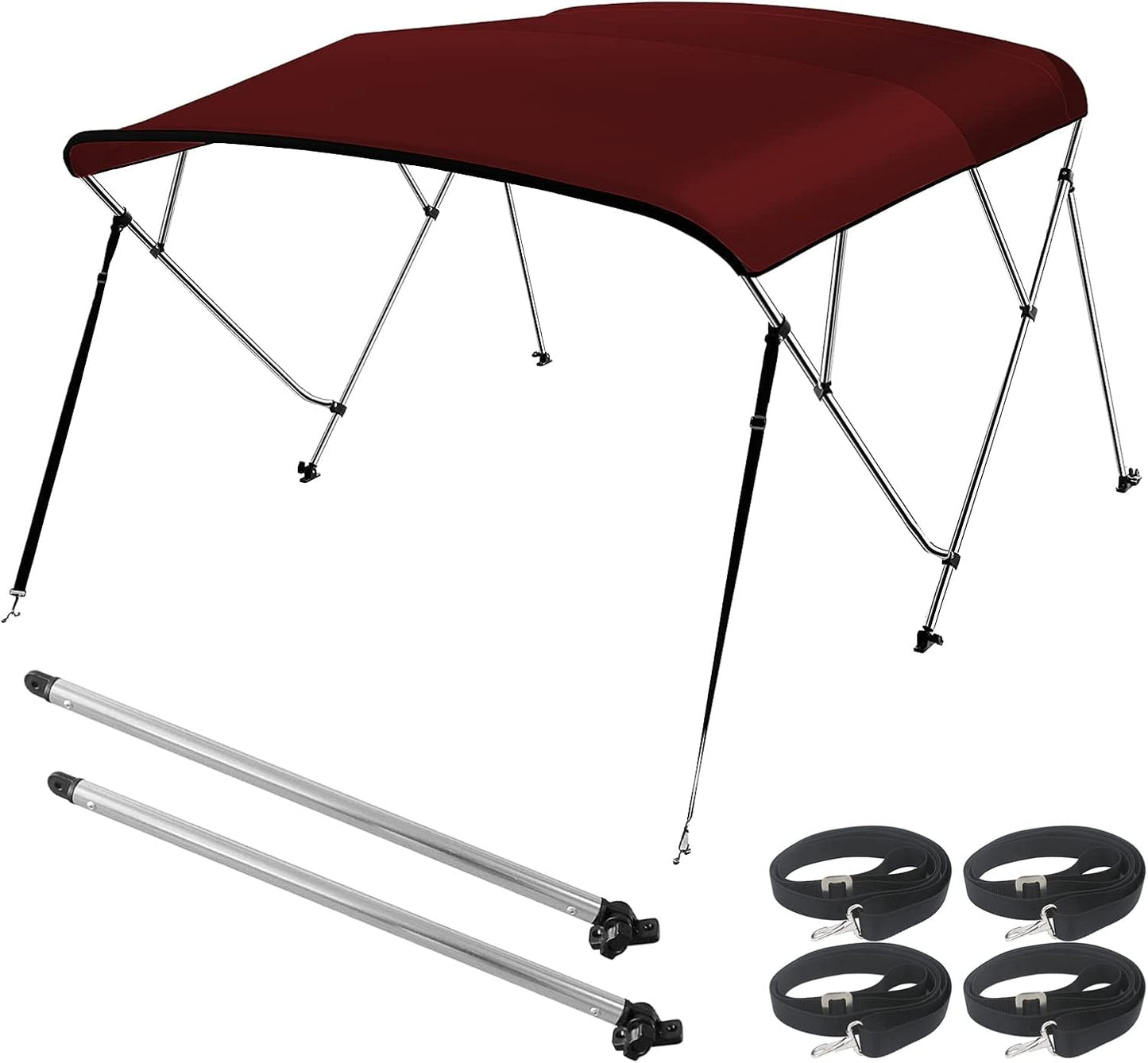 Seamander 4 Bow Bimini Top Boat Cover for Ultimate Sun Protection