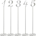 Metal Table Numbers 1-20 12in Stainless Steel Table Signs - Stable