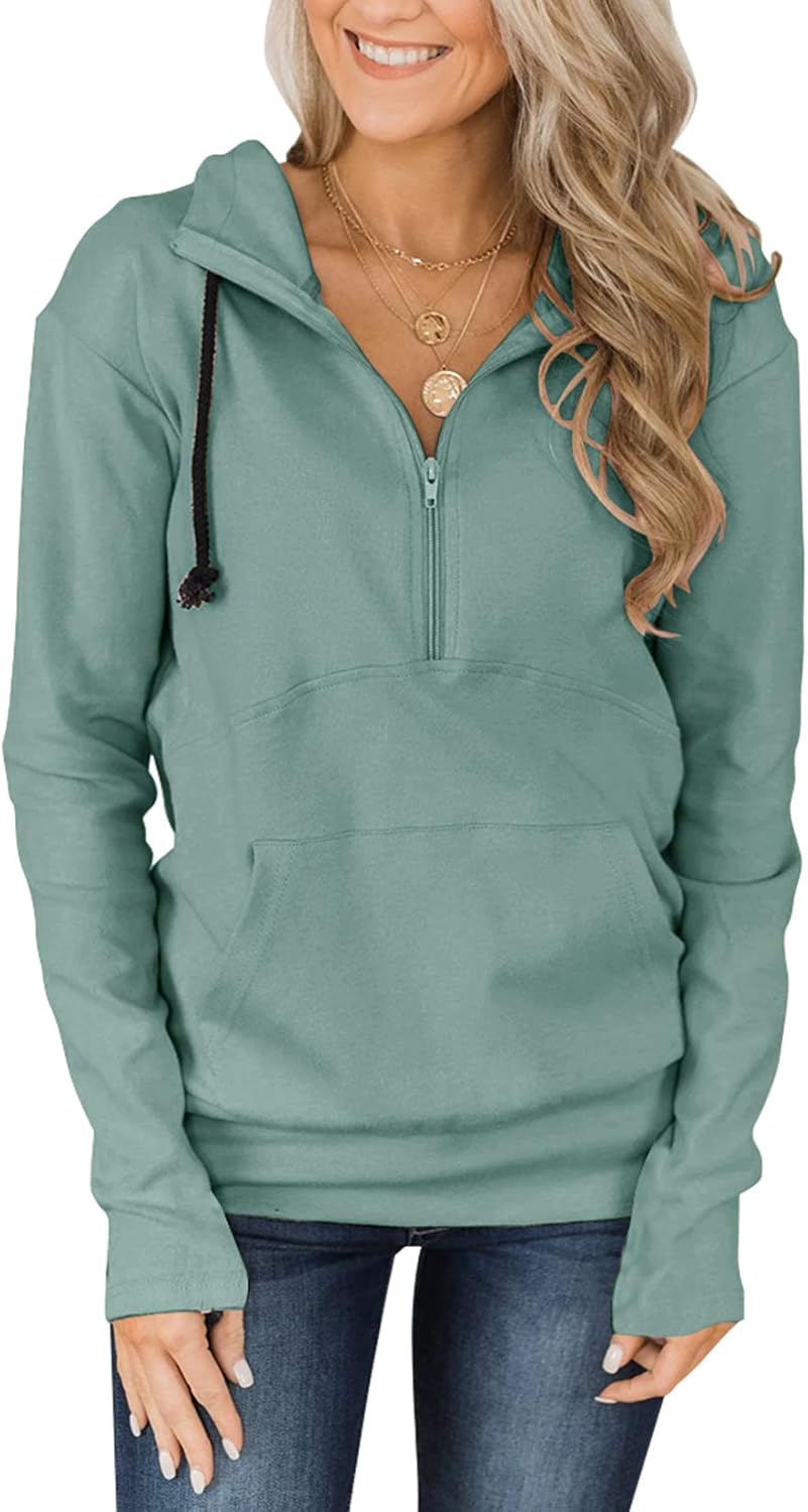 Fallorchid Cozy Quarter Zip Hoodie