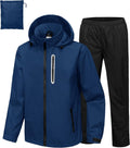 SWISSWELL Men's Waterproof Golf Rain Suit - Lightweight Hooded