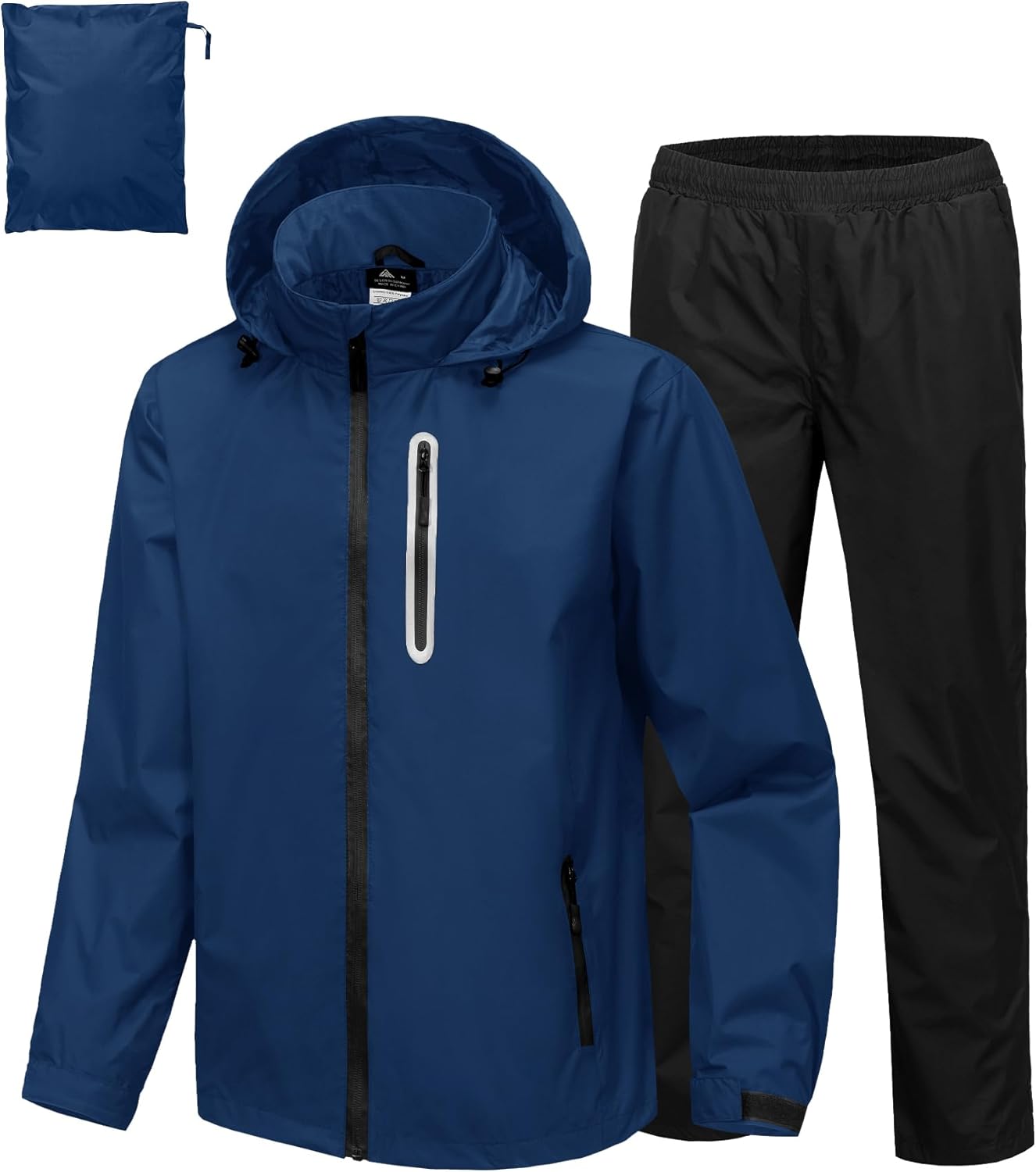 SWISSWELL Men's Waterproof Golf Rain Suit for Outdoor Activities