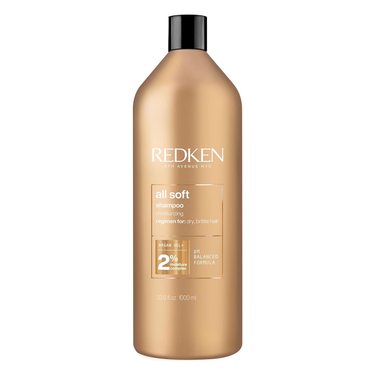 Redken All Soft Shampoo - Intense Softness & Shine
