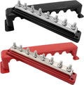 600A High Current Busbar 12-48V DC Power Distribution Block - Heavy