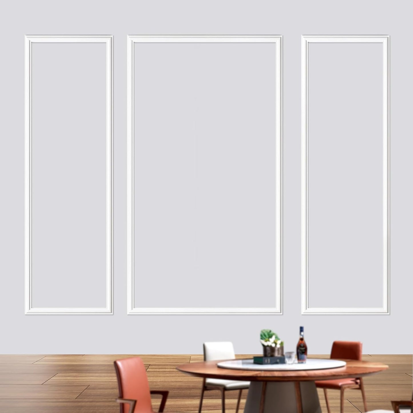 Gaahing 3 Sets Premade Accent Wall Molding Kit for Easy Decor