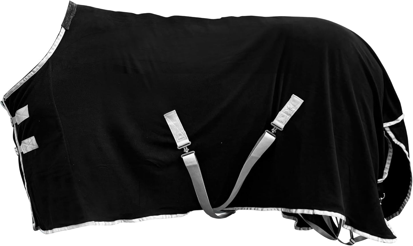 Breathable Fleece Horse Blanket - Winter Warmth & Cooling Comfort