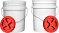 Food Grade 5 Gallon Plastic Bucket with Air Tight Lid for Storage
