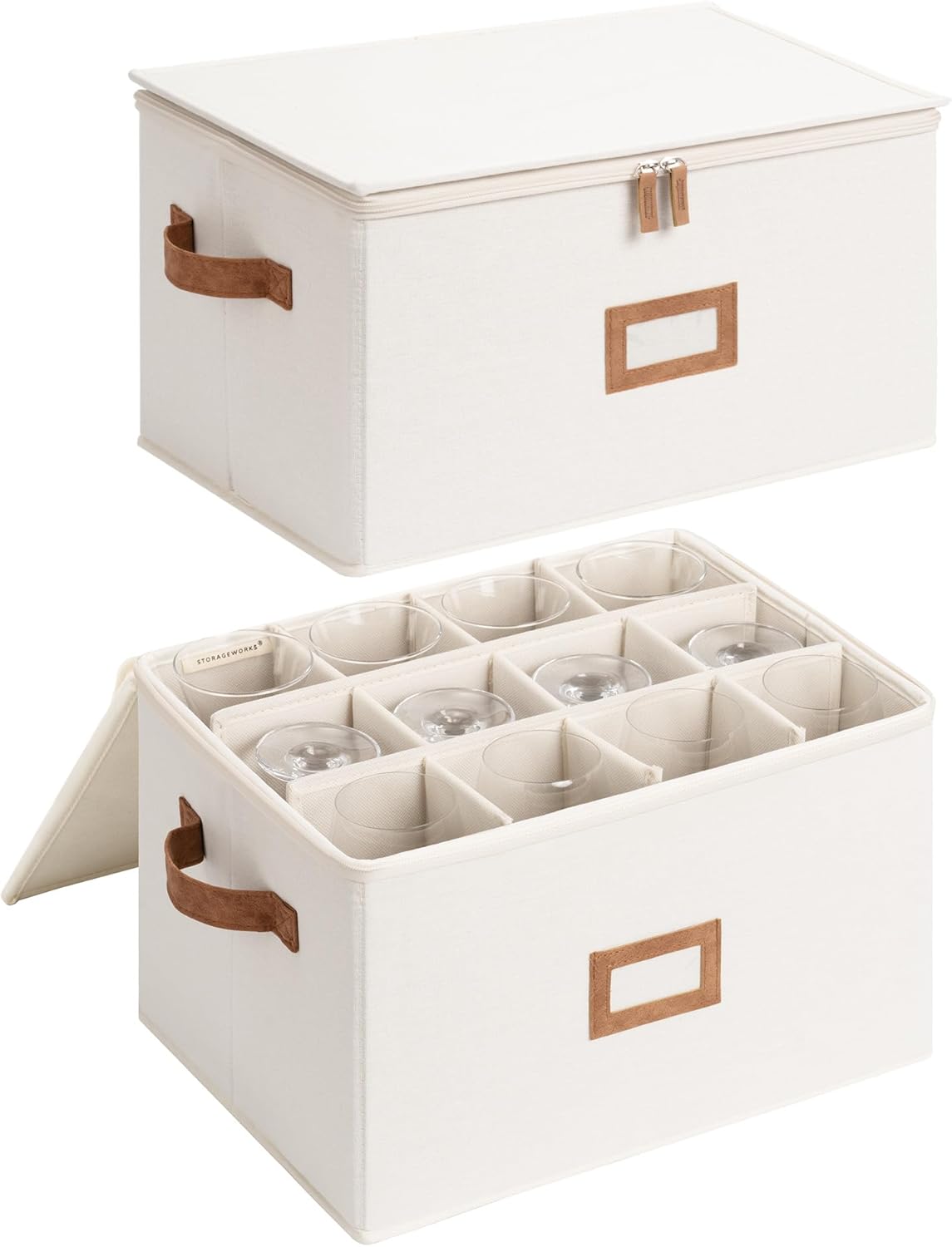 Stemware Storage Cases for Wine Glasses - Durable and Stylish