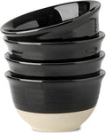Large 40 oz Ceramic Soup Bowls Set of 4 for Kitchen Use