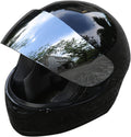 Motocross Flip Up DOT Full Face Helmet Visor Mirror Sun Shield - Gloss