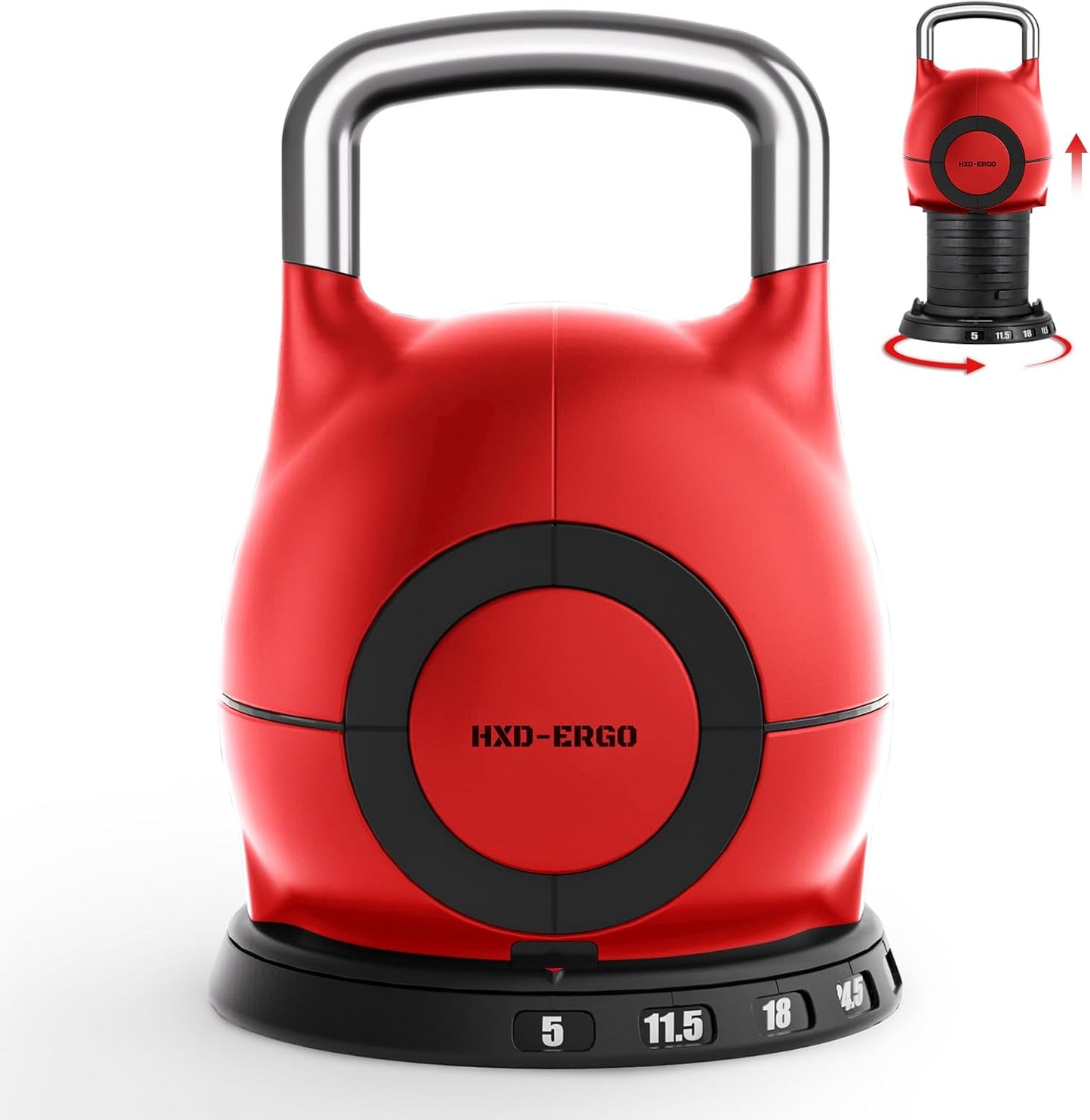 Adjustable Kettlebell Weight Set for Home Gym Workouts