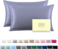 Silk Pillowcase for Hair and Skin Queen Size - Set of 2