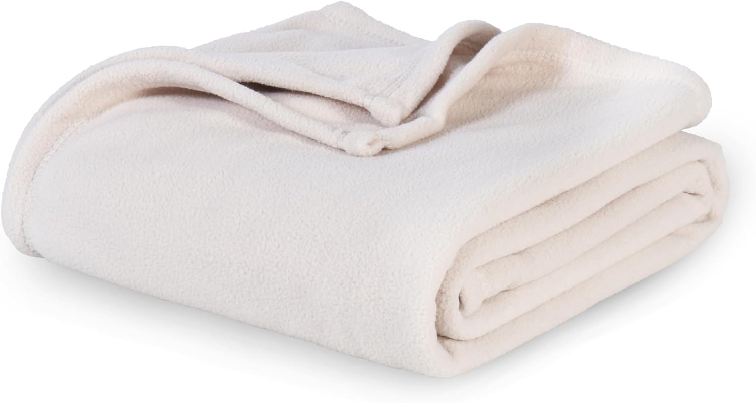 Berkshire Blanket Microfleece King Size Bed Blanket for Comfort