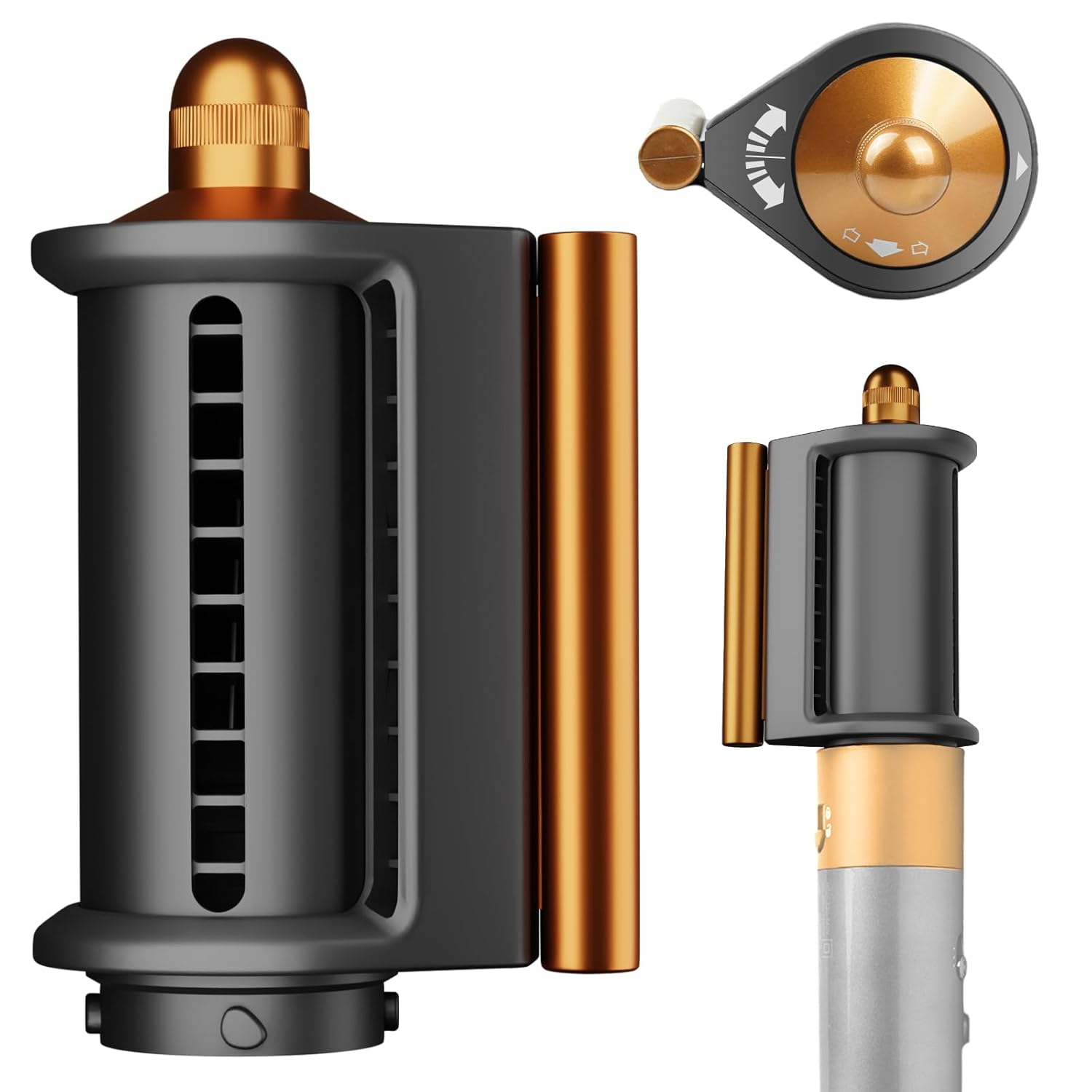 Dyson Airwrap Smoothing Attachment - Anti-Flyaway Gold