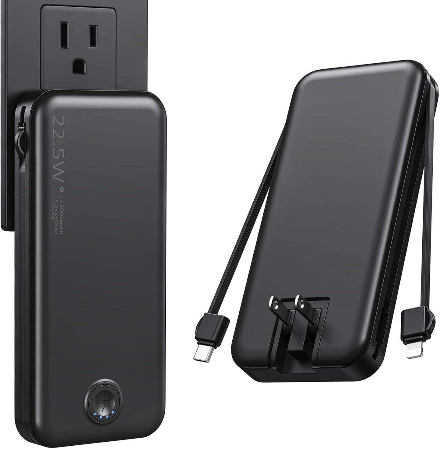 Ultra-Fast 22.5W USB C Power Bank 12000mAh - Nusyddy
