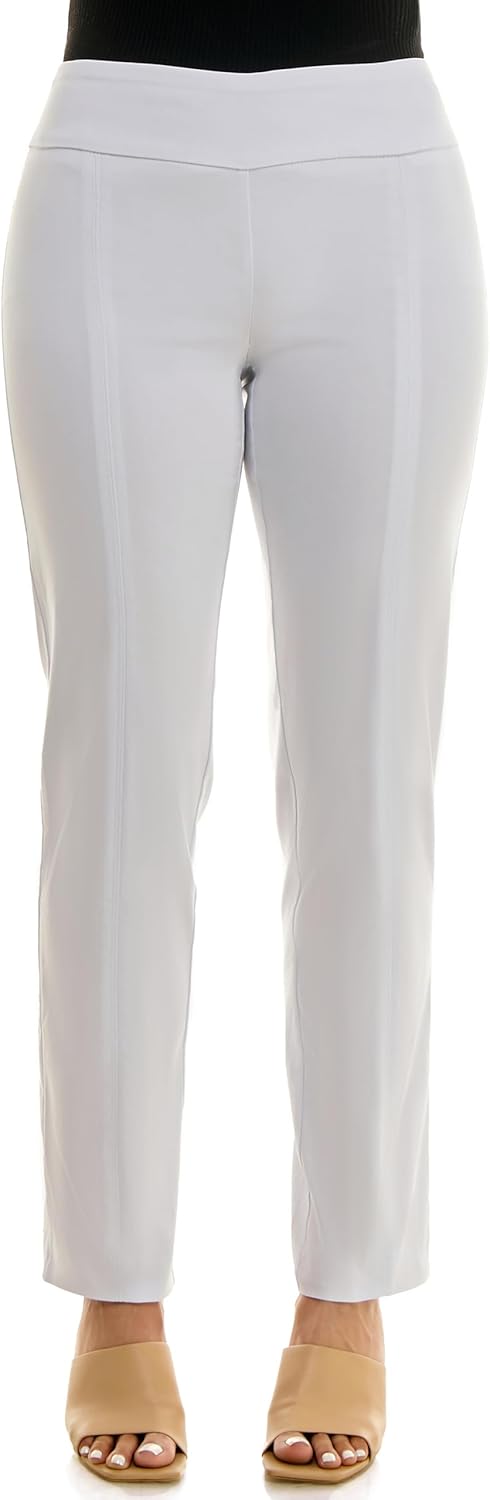 Zac & Rachel Women's Pull-on Pants for Flattering Fit and Comfort