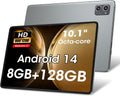 2025 Upgraded Android 14 10.1 in Tablet - Smooth Multitasking and HD