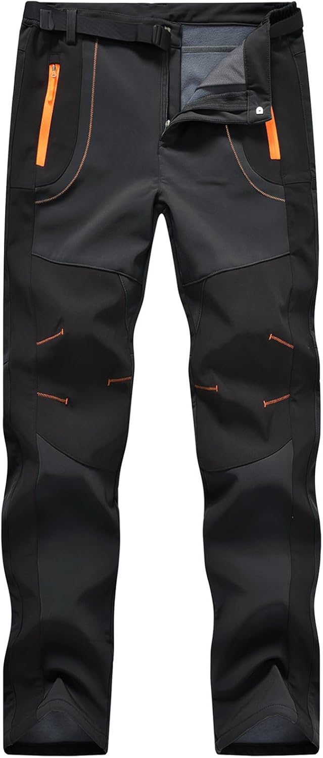 Rdruko Men's Snow Ski Pants Waterproof Insulated Winter Gear