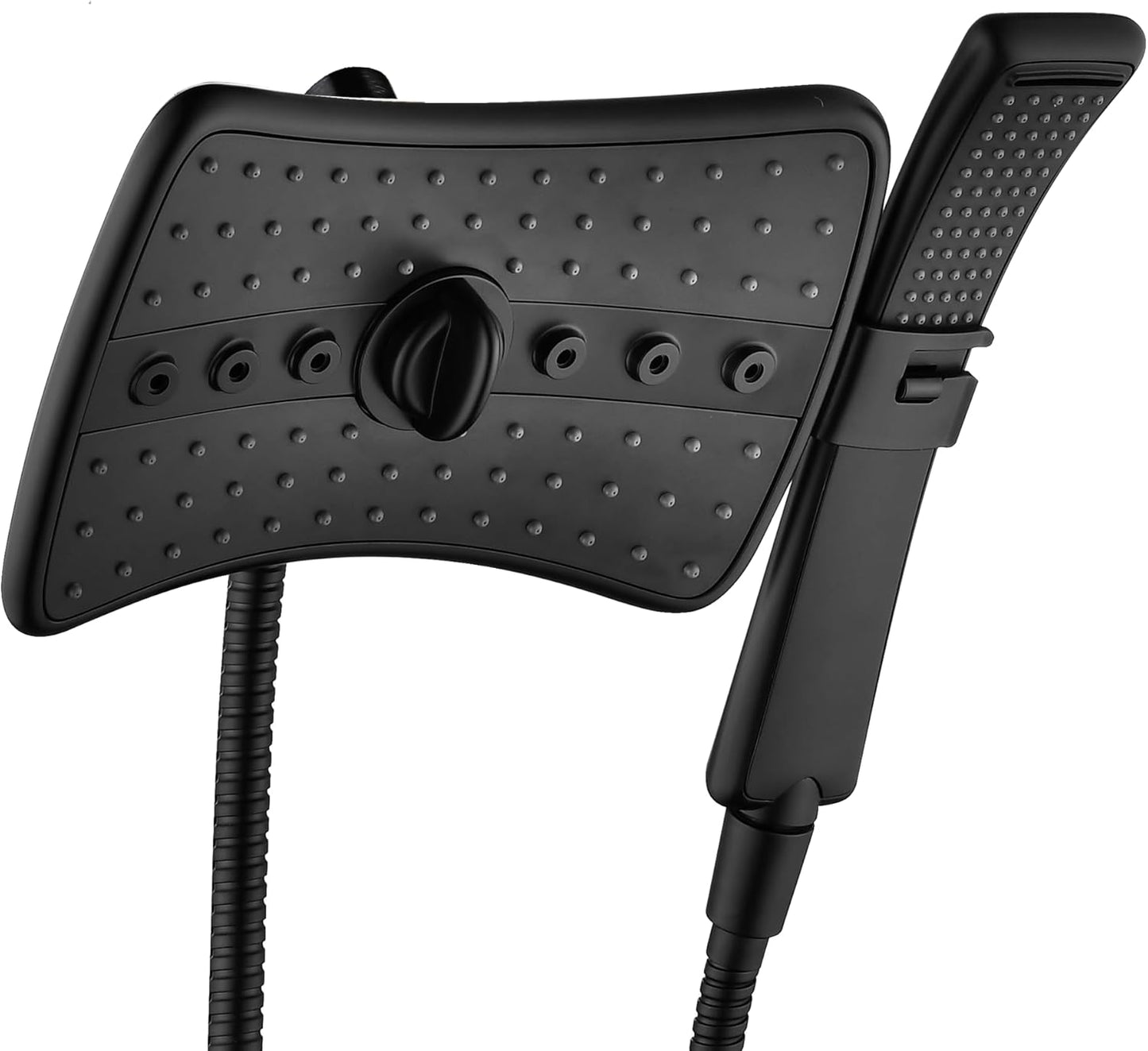 High Pressure Dual Shower Head Combo with Rainfall & Handheld