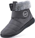 Women Snow Boots Winter Shoes with Fur Lined Warm Slip On Boots - Cozy