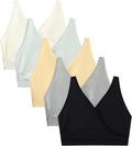 Suekaphin Nursing Bra 5pack Seamless Sleep Bra - Night Comfort