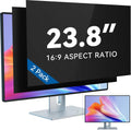 23.8 in Privacy Screen Filter 2-Pack for 16:9 Monitors - Anti Blue