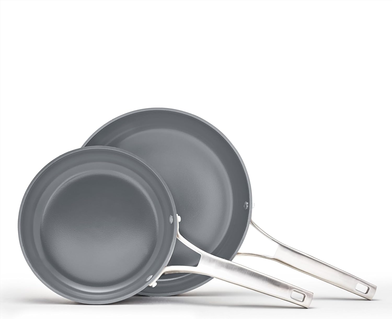 Calphalon Premier Ceramic Nonstick Frying Pan Set for Easy Cooking
