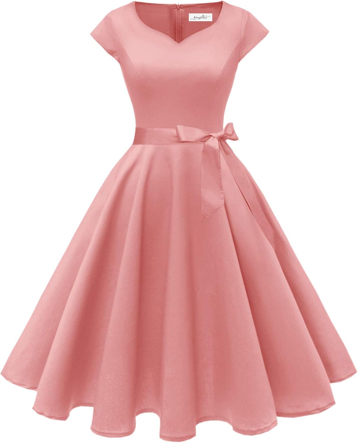 Vintage 1950s Dress for Women - Retro Cocktail Party Swing Style