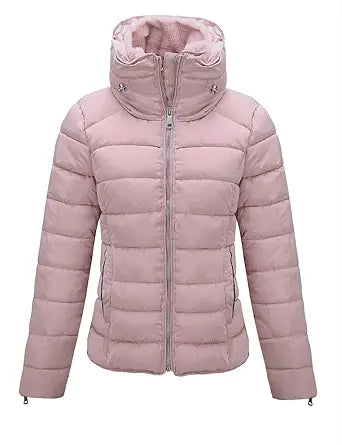 Bellivera Womens Lightweight Puffer Jacket for Winter Warmth