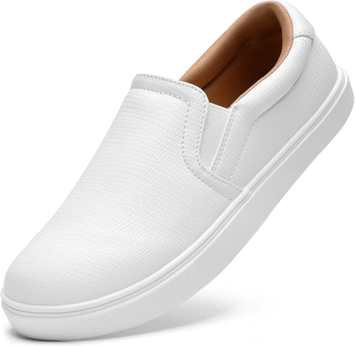 STQ Slip On Shoes for Women: Comfort Fall Loafers Sneakers