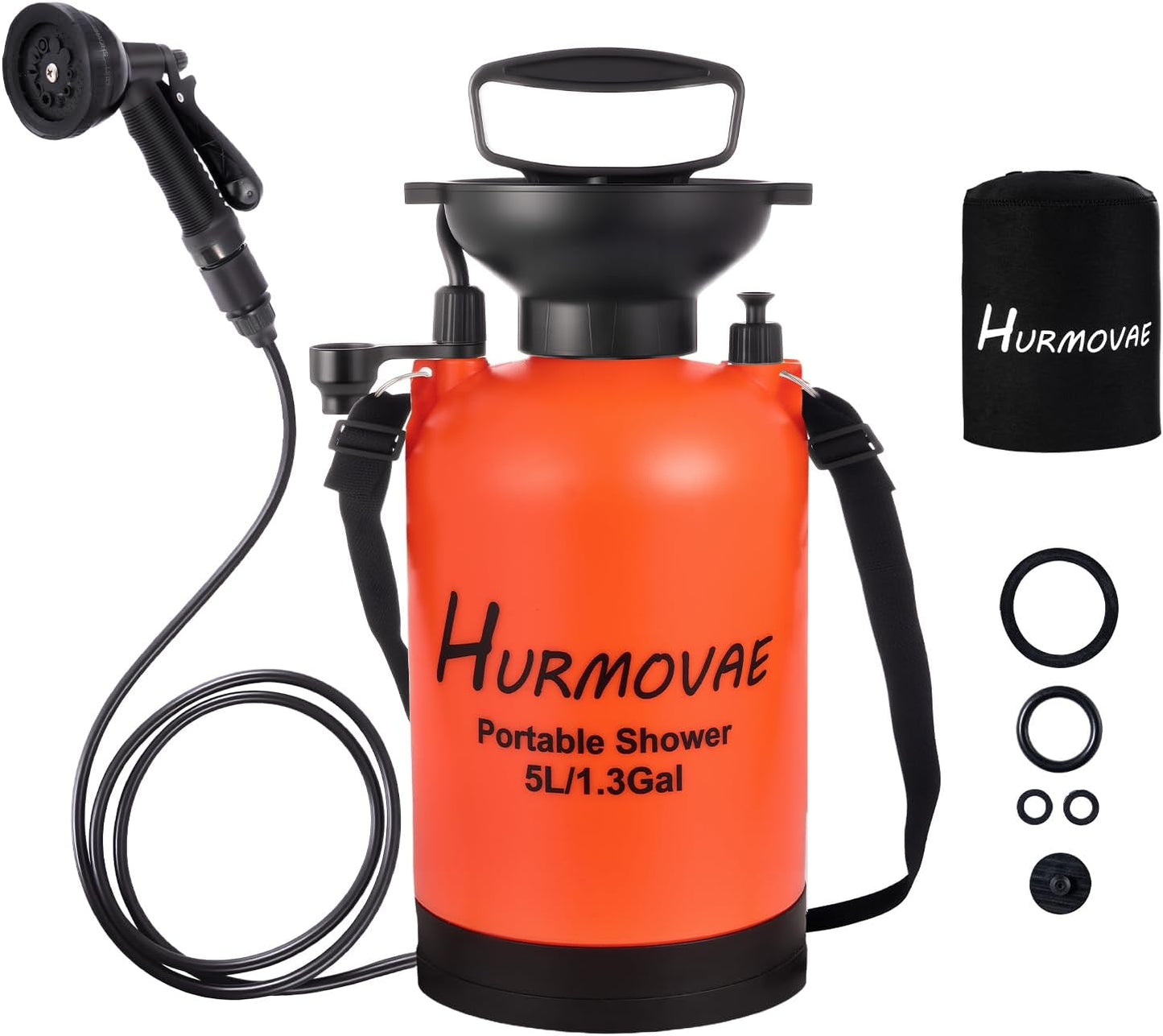 Portable Shower with 10 Spray Modes for Beach and Hiking