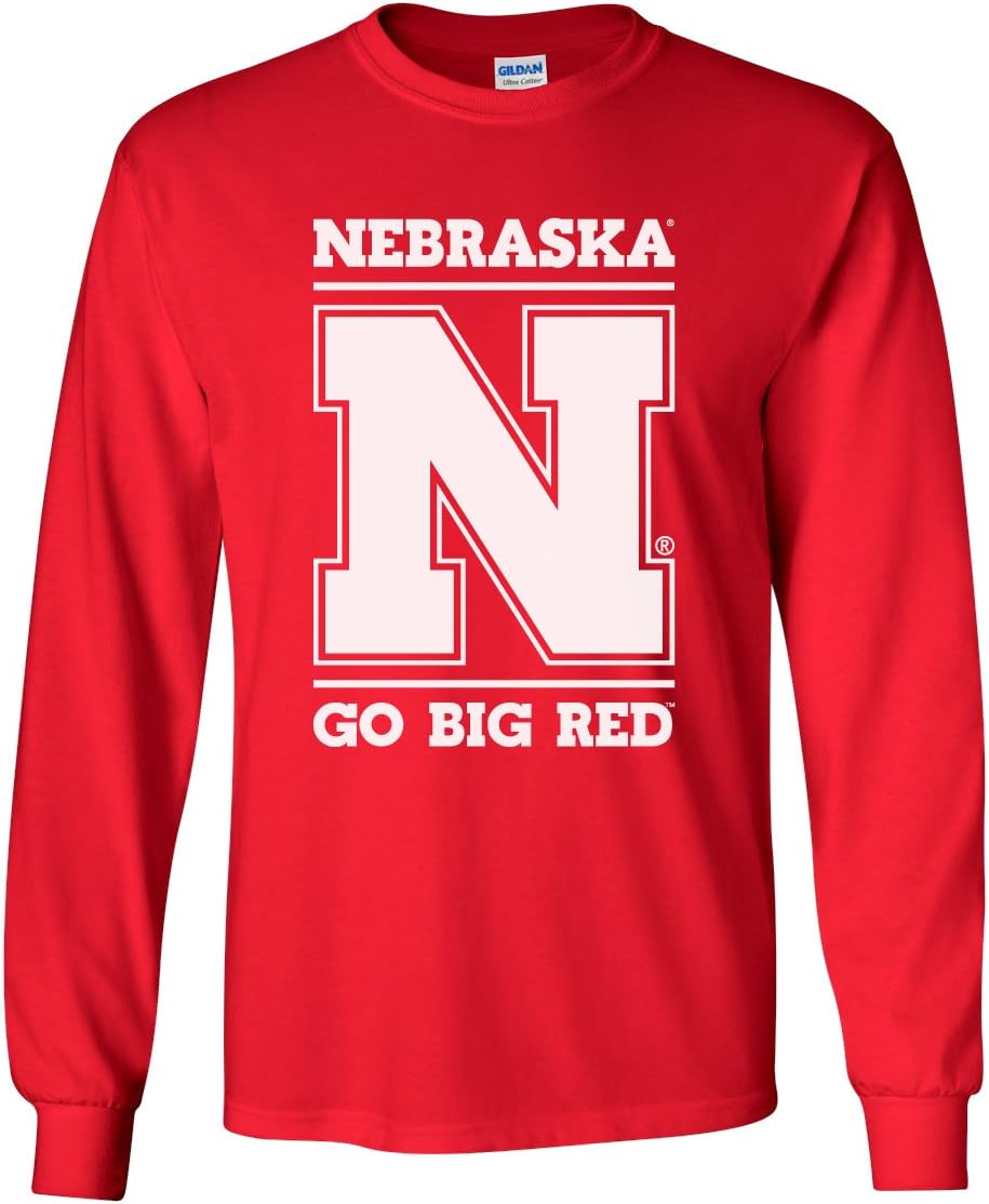 CornBorn Nebraska Huskers Long Sleeve T-Shirts for Fans