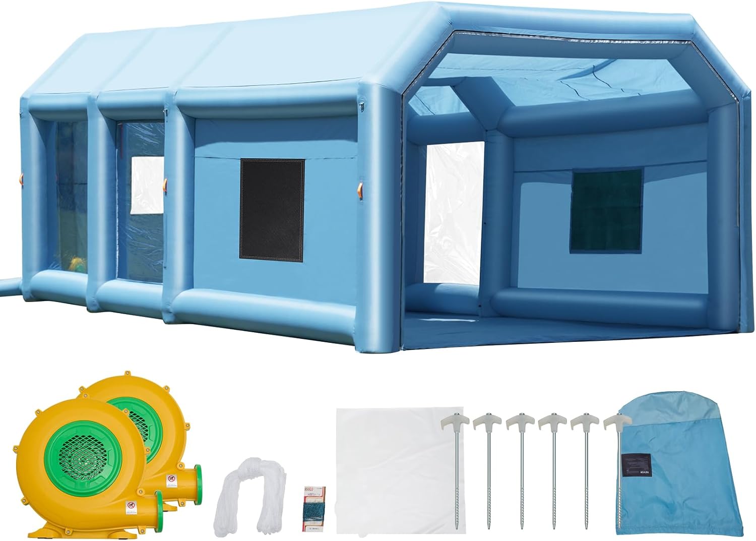 VEVOR Inflatable Paint Booth for Small Trucks and SUVs