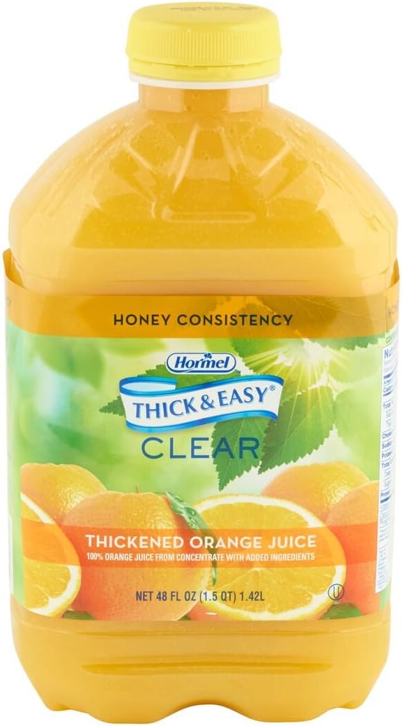 Thick & Easy Clear Thickened Orange Juice for Nutritional Support