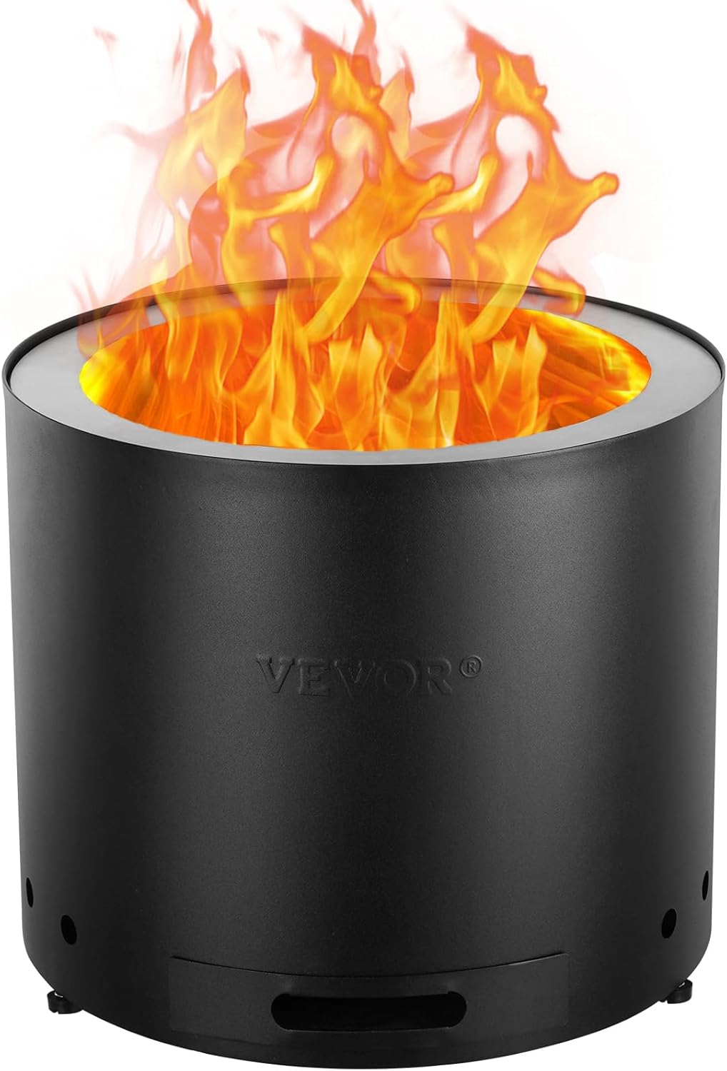 VEVOR 15 inch Smokeless Fire Pit Stove for Outdoor Enjoyment