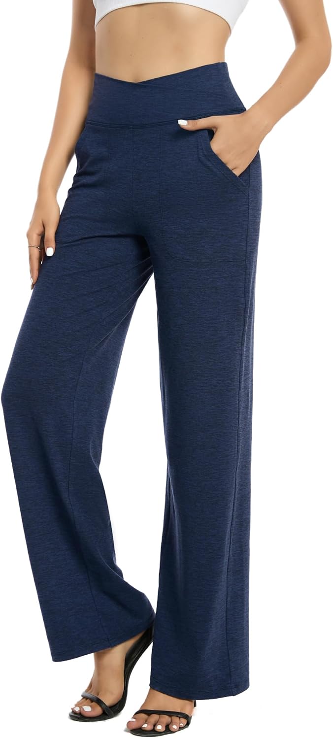G4Free Wide Leg Pants for Women - Comfortable Yoga Pants