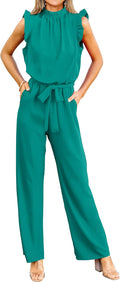 Jumpsuits For Women Dressy Summer One Piece Sleeveless - Elegant