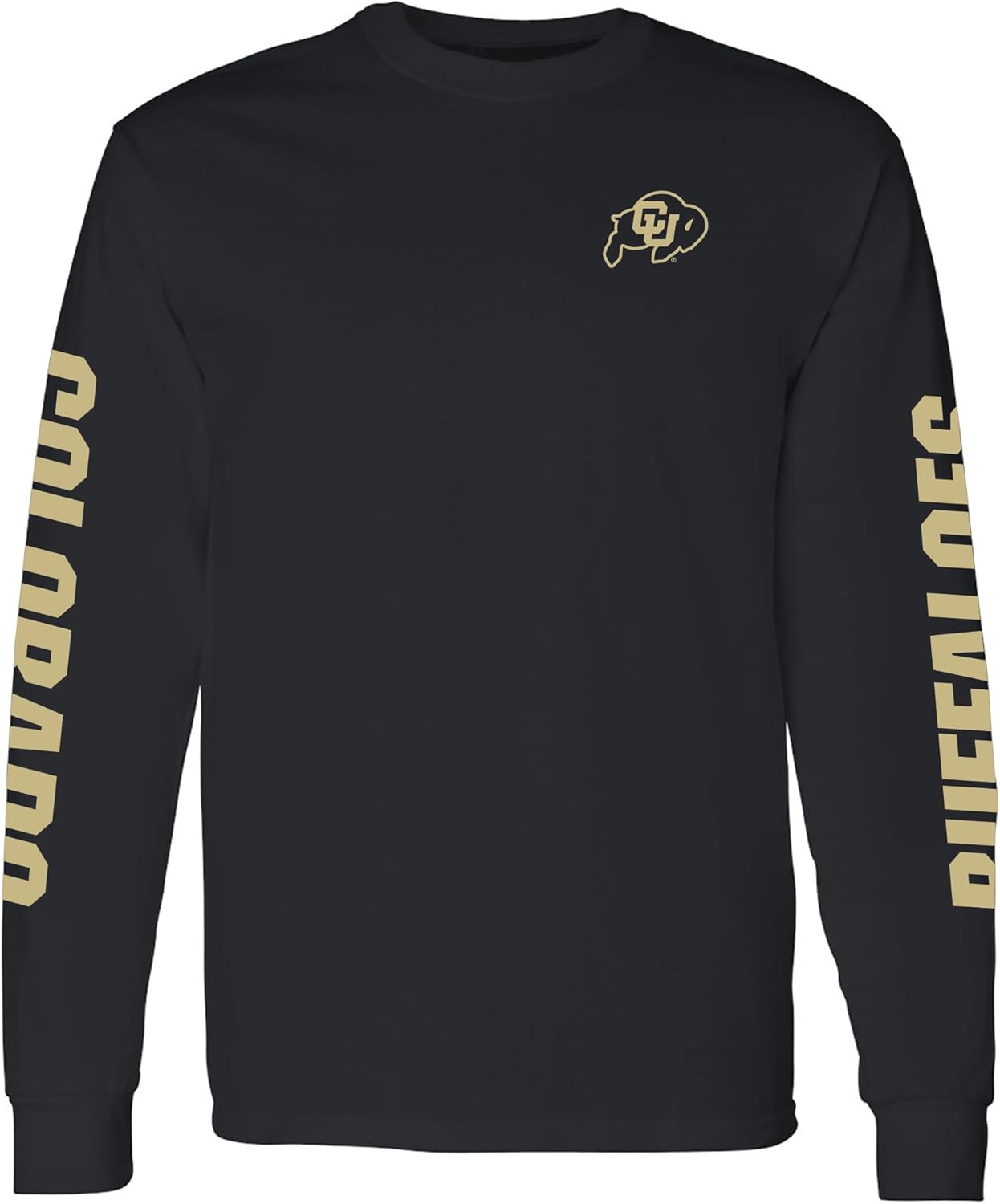 NCAA Double Sleeve Print Long Sleeve Tee for University Fans