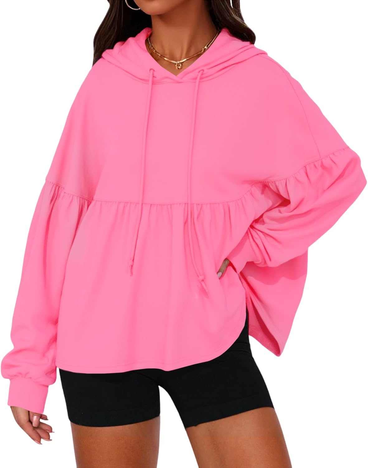 Fisoew Womens Oversized Hoodies for Casual Style and Comfort