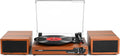 Vinyl Record Player with Speakers and Bluetooth for Music Lovers